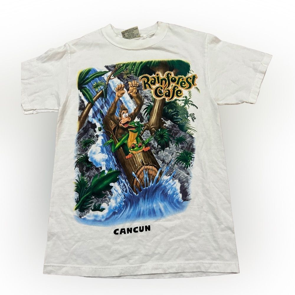 Vintage Rainforest Cafe Cancun T-shirt